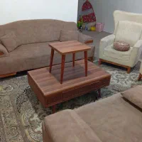 مبل 7نفره همراه با میز جلو مبلی|مبلمان خانگی و میز عسلی|چهاردانگه (تهران), |دیوار