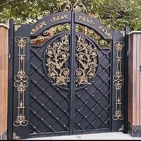 درب ضربدر گلدار