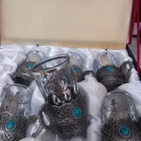 یک دست استکان سیلور|ظروف سرو و پذیرایی|تهران, جابری|دیوار