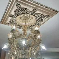 لوستر فرشته آنتیک تمام برنج|لوستر و چراغ آویز|الوند, |دیوار