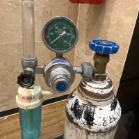 کپسول اکسیژن طبی ۲۰ لیتری به همراه مانومتر