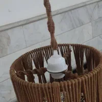 لوستر مکرومه|لوستر و چراغ آویز|قم, علی آباد سعدگان|دیوار