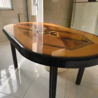 میز ناهارخوری منبت شش نفره|میز و صندلی غذاخوری|تهران, امام زاده عبدالله|دیوار