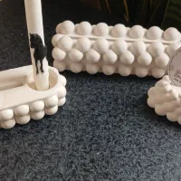 آینه هفتسین ،پایه اینه، جاشمعی