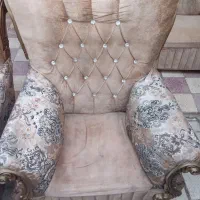 مبل ۷نفره کارکرده|مبلمان خانگی و میز عسلی|شیراز, نصرآباد|دیوار