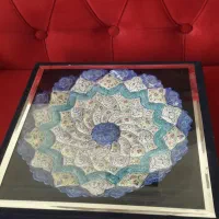 پشقاب مینا کاری ۳۰ سانتی