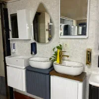 روشویی کم‌جا ولی خوش‌سلیقه مخصوص سرویس‌های کوچک