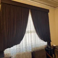 پرده|پرده، رانر، رومیزی|تهران, گلستان (شهرک راه آهن)|دیوار