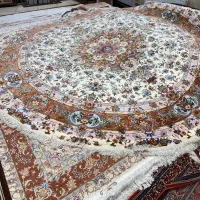 دایره ۳/۵×۳/۵ خطیبی|فرش|تبریز, |دیوار