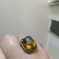 انگشتر سیترین، عقیق یمن