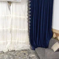 پرده مخمل|پرده، رانر، رومیزی|اهواز, سپیدار|دیوار