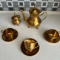 سرویس چایخوری برنجی