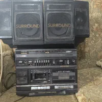 رادیو و ضیط. قدیمی لاسونیک آمپری فایر دار|سیستم صوتی خانگی|تربتحیدریه, طالقانی|دیوار