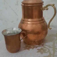 پارچ لیوان مس