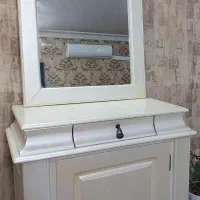 آینه کنسول چوبی|بوفه، ویترین، کنسول|مشهد, کوی المهدی|دیوار