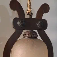 لوستر چوبی