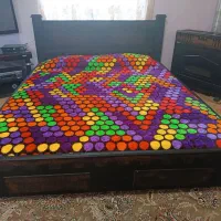 تخت خواب دو نفره با تشک