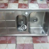 سینک ظرفشویی و سطل زباله کابینتی|مصالح و تجهیزات ساختمان|مشهد, ولیعصر (شهرک غرب)|دیوار