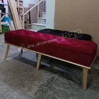 نیمکت پاف پایه فلزی مخروطی کد 502|صندلی و نیمکت|تبریز, |دیوار