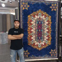 فرش۷۰۰شانه مدرن ۴متری آکبند|فرش|قدس, شهر‌قدس|دیوار