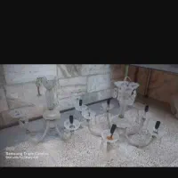 دو عدد لوستر ۵ شاخه