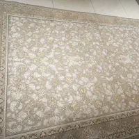 فرش شش متری ابریشمی گل برجسته