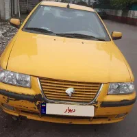 تاکسی مدل ۴۰۱ گردشی در جمعه بازار رشت|خودرو سواری و وانت|رشت, پیرکلاچای|دیوار