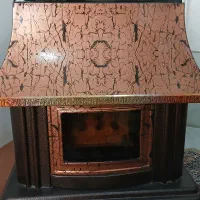 بخاری طرح شومینه تمیز