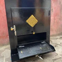 بخاری هیزمی باربیکیویی(ساخت ایران)استاندارد