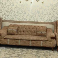 مبل چستر ۸ نفره و عسلی بدون مشکل