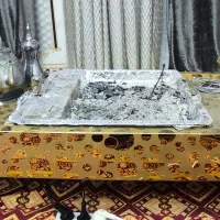 منقل استیل طلایی|اجاق گاز و لوازم برقی پخت‌وپز|کارون, |دیوار