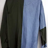 شومیز مانتویی،دکمه دار، دو رنگ ،فری سایز ،در حدنو|لباس|تهران, مختاری|دیوار