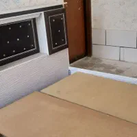 تخت دونفره|تخت و سرویس خواب|فسا, |دیوار