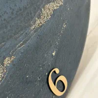 ساعت رزینی ظریف|صنایع دستی و سایر لوازم تزئینی|قم, شاه سید علی|دیوار