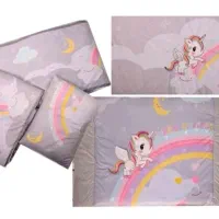 روتختی نوزادی مخمل طرح یونیکورن