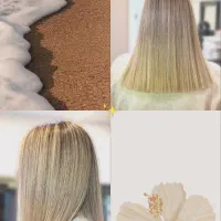 رنگ و کراتینه و ناخن و مژه