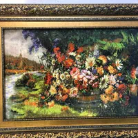 تابلو فرش ماشینی دستباف گونه