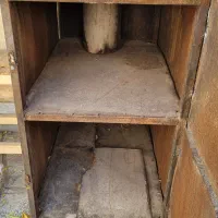 فروش بخاری هیزمی فر دار دو طبقه|بخاری، هیتر، شومینه|میانه, |دیوار