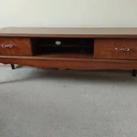 میز تلویزیون تمام چوب