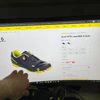 کفش دوچرخه سواری کوهستان Scott سایز ۴۲|دوچرخه، اسکیت، اسکوتر|تبریز, |دیوار