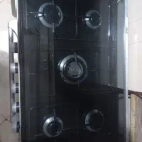 گاز ۵ شعله طرح فر مدل مارال|اجاق گاز و لوازم برقی پختوپز|پردیس, فاز ۴|دیوار