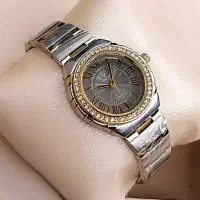 ساعت مچی زنانه ویکتورفرانسه اورجینال نقره ای طلایی|ساعت|اصفهان, امامزاده اسماعیل|دیوار