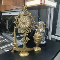 ساعت برنجی پارچ برنجی ایفل برنجی