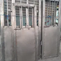 درب فلزی محکم آماده نصب سمساری کوهکن فلکه بسیج