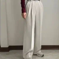 شلوار ریزشی کرپ سان تابستانی خنک و راحت