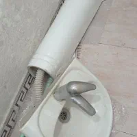 روشویی نو بدون زدگی بدون شیر