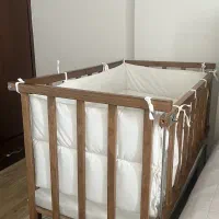 گهواره ( تخت کنار مادر) در حد نو