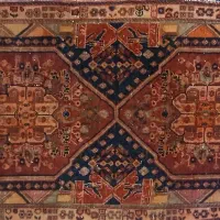 قالیچه دستبافت آنتیک قدمت دار