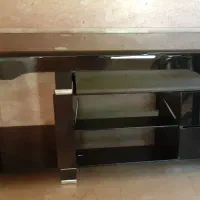 میز تلوزیون شیشه تمام سکوریت