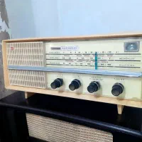 رادیو قدیمی لامپی ناسیونال سالم